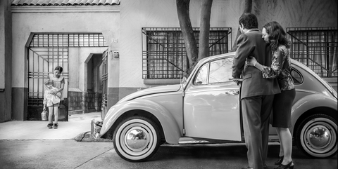 Car, Motor vehicle, Photograph, Vehicle, Classic, Snapshot, Classic car, Black-and-white, Volkswagen beetle, Monochrome photography, 