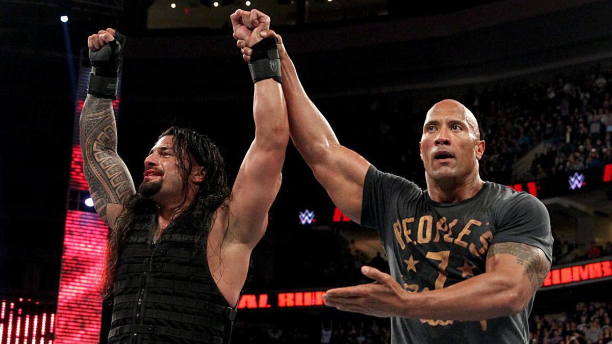 Dwayne Johnson Teases Wwe Match With Roman Reigns