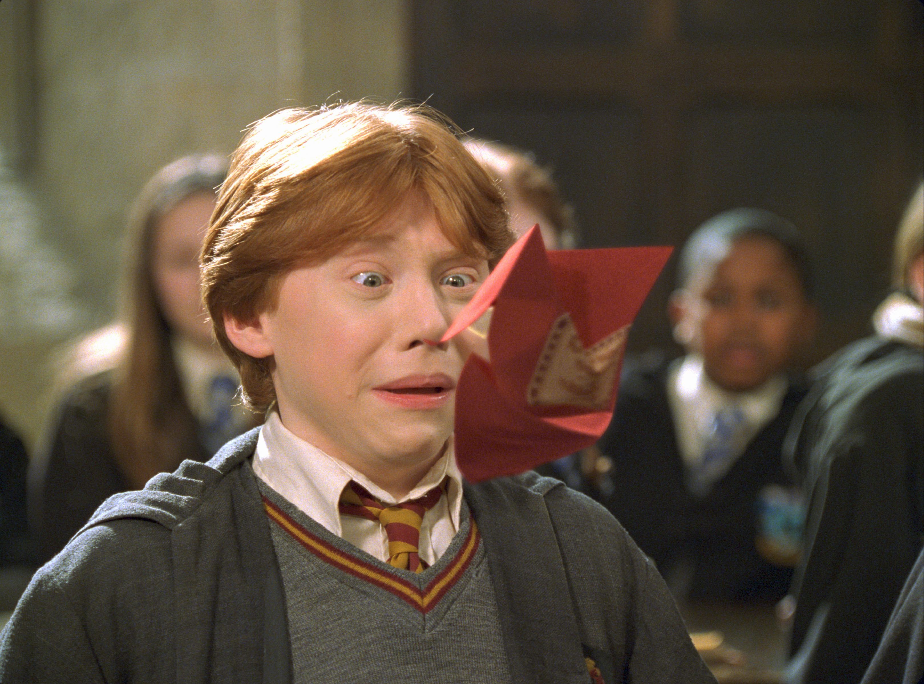 10 momentos en los que Ron convirtió la saga de 'Harry Potter' en una  comedia - Mejores frases Ron Weasley en Harry Potter