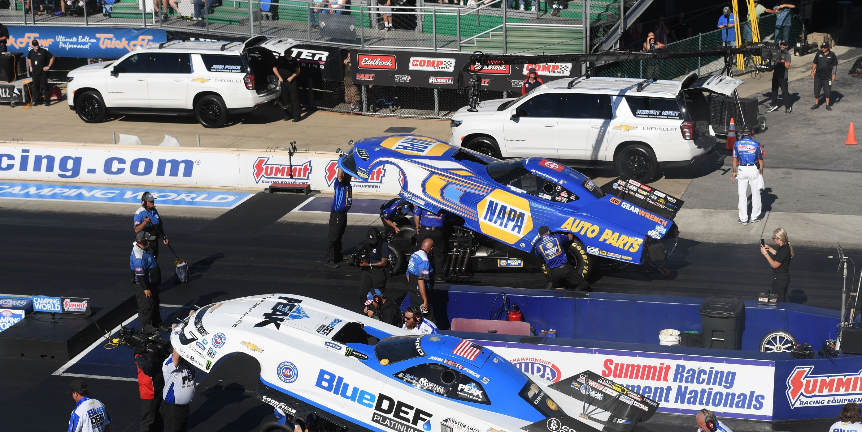 How Roger Penske's Attention to Detail Rubs Off on NHRA Champion Ron Capps