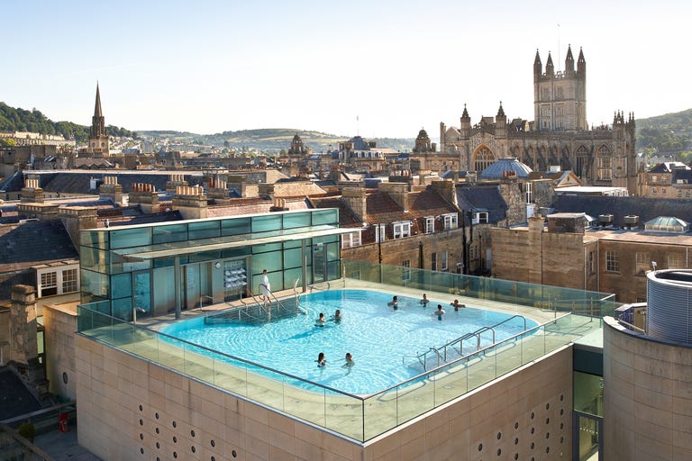 Is this the UK's best rooftop pool? Bath Spa hotel review