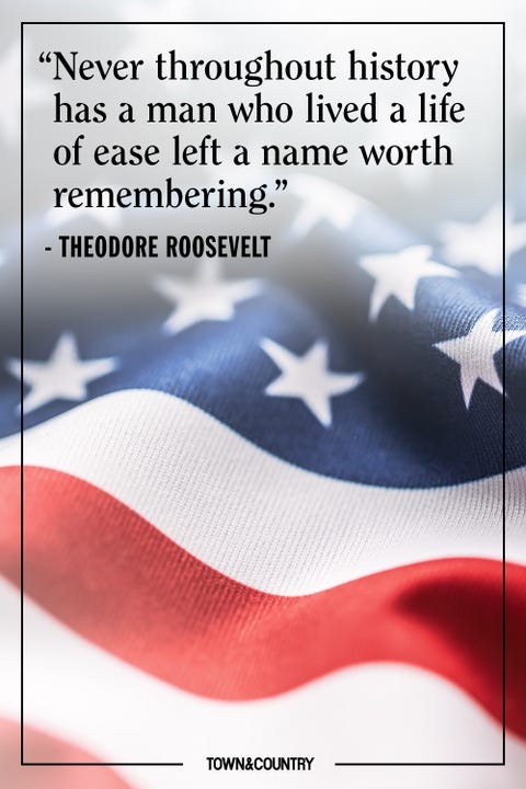 theodore roosevelt memorial day quote