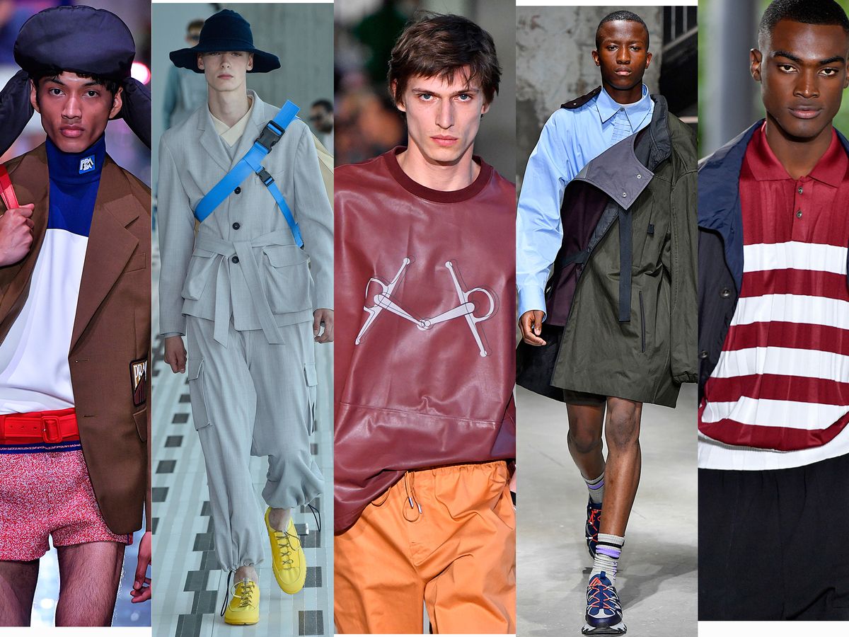 tendencias en ropa hombre la Primavera-Verano 2019 en Milán y París