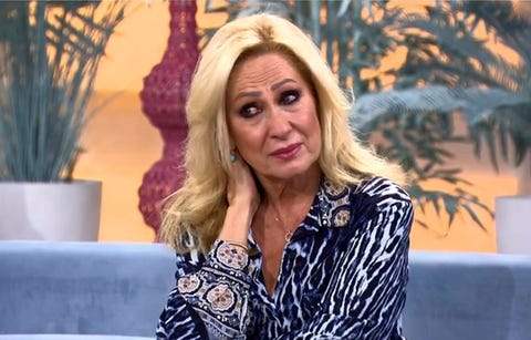Rosa Benito rosa benito llora tras su encuentro con alessandro lequio