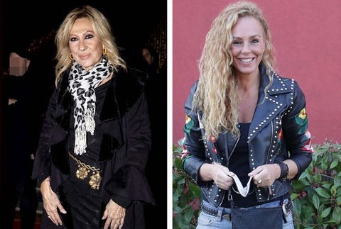 doble imagen de rocio carrasco y rosa benito doble imagen de rocio carrasco y rosa benito