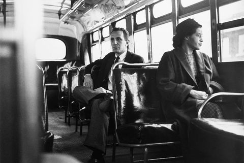 Rosa Parks Riding the Bus