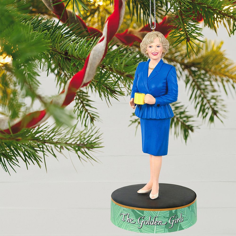 golden girl ornaments