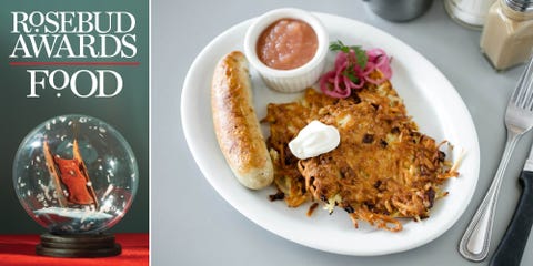 rosebud awards, 2022, food