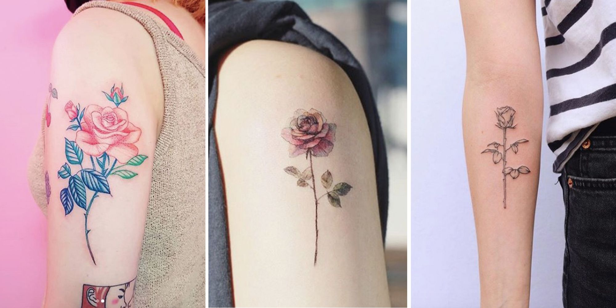 Rose Tattoo 12 Seriously Pretty Rose Tattoo Ideas That Are.
