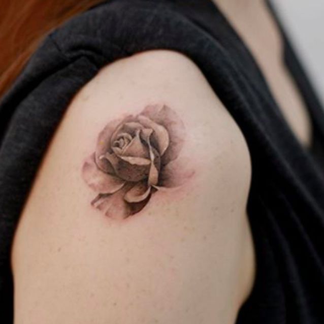 Tattoo single rose 160 Beautiful