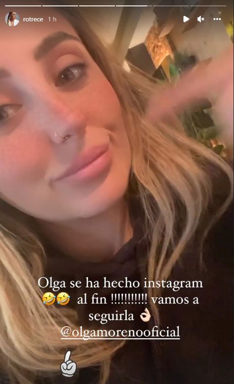 olga moreno anuncia la cuenta de instagram de olga moreno