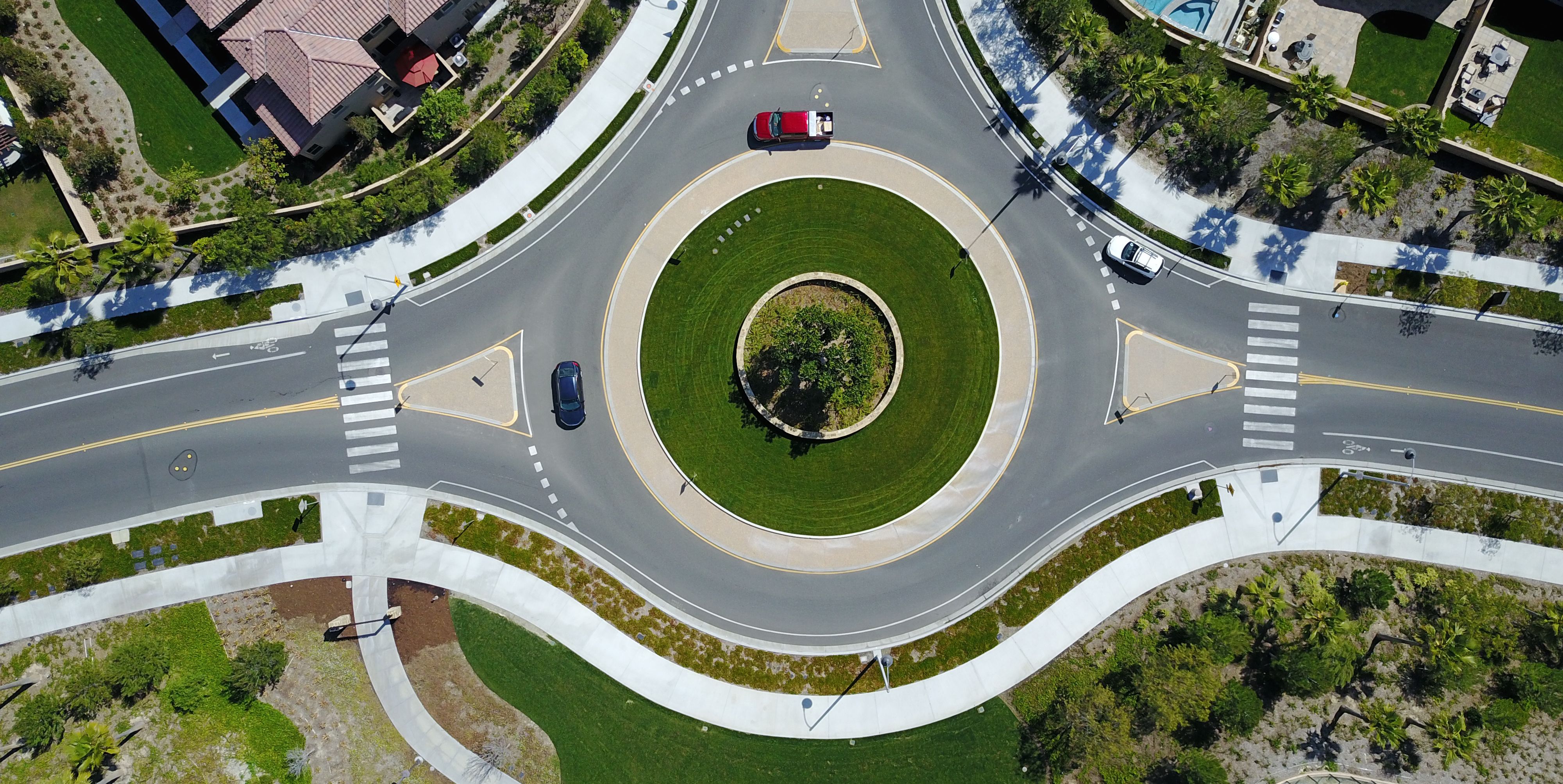 California Man Runs Around a Roundabout 415 Times