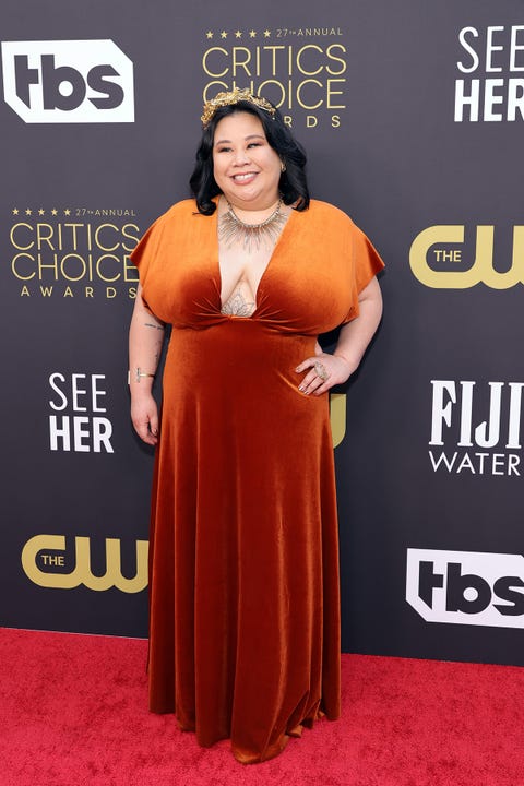 roxy shih en los critics choice awards 2022