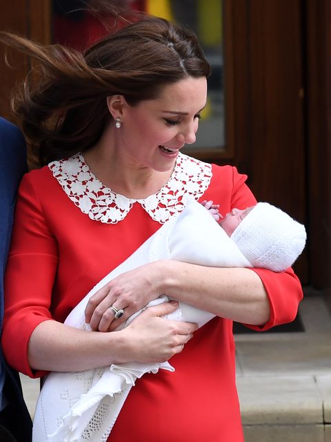 The Royal Baby Wore a Very Traditional Knit-Lace Shawl