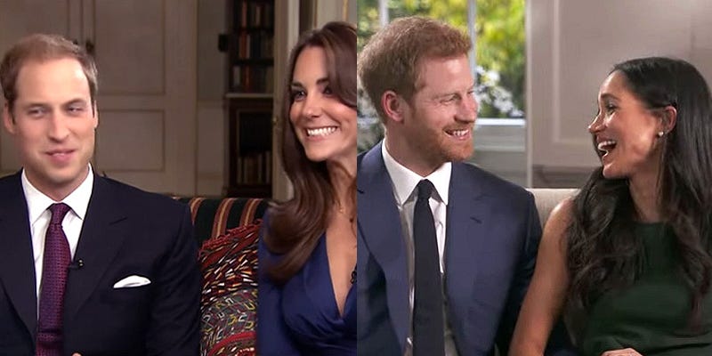 The 8 Differences Between The Two Royal Engagement Interviews Harry And Meghan Engagement Interview The 8 Differences Between The Two Royal Engagement Interviews Harry And Meghan Engagement Interview
