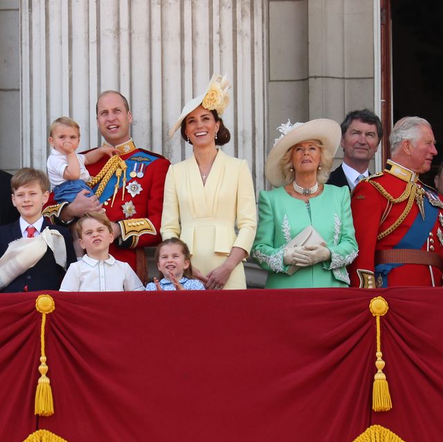 Royals gather on Buckingham Palace balcony at Trooping the Colour 2019