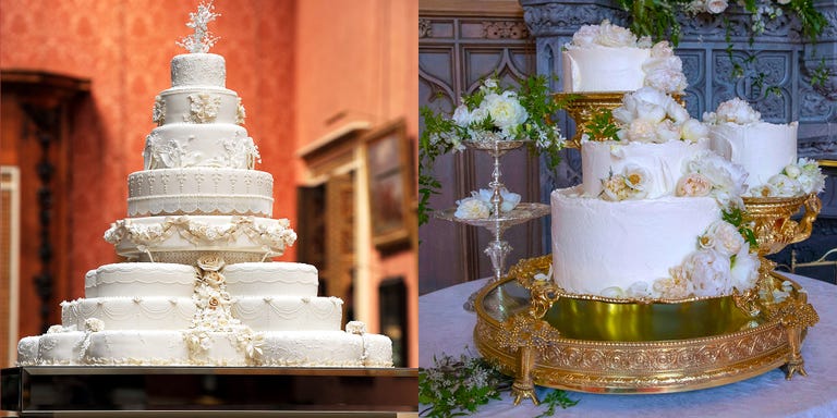 How Meghan And Harry s Wedding  Cake Compares To Duchess 