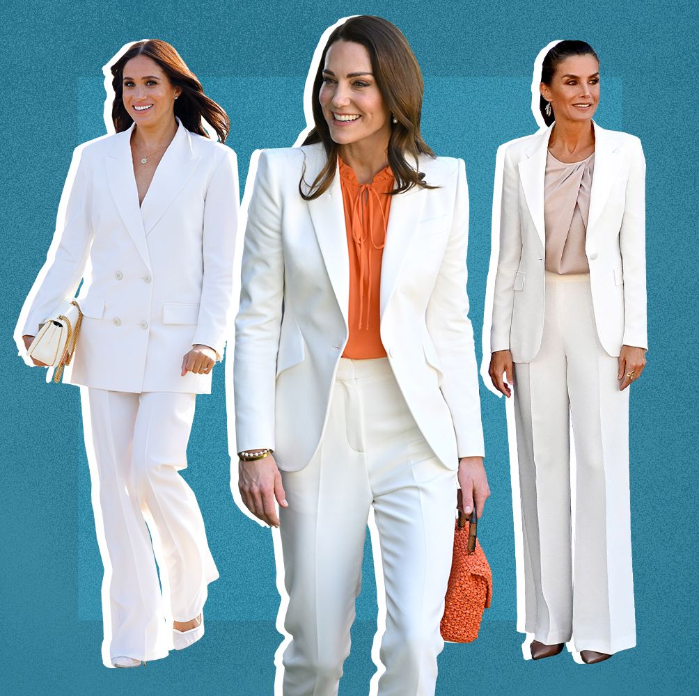 The Ivory Suit Is the Hottest Royal Look of the Summer