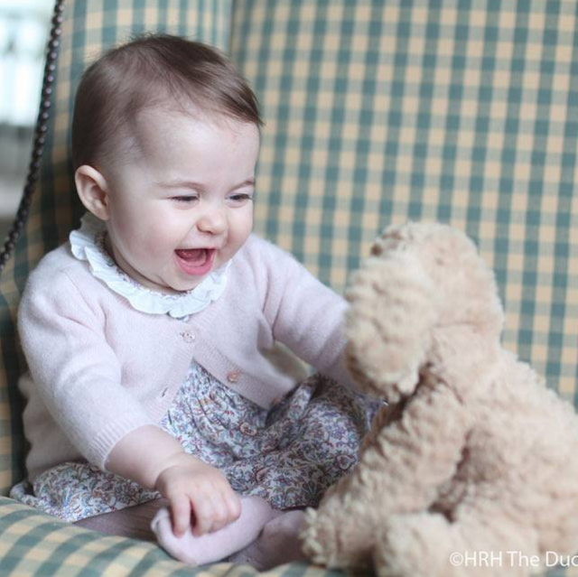 royal children with their favorite soft toys