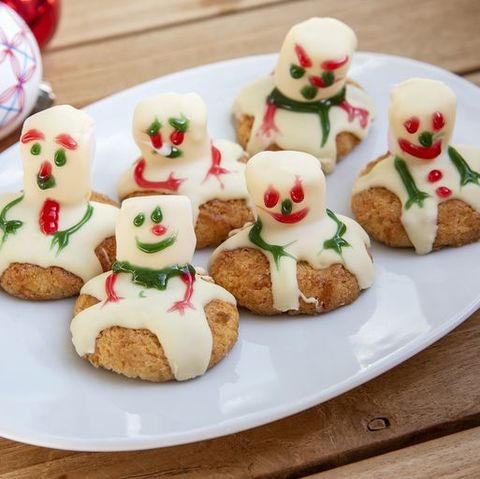 receta galletas muñecos nieve