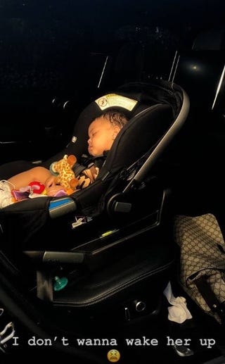 Kylie Jenner Woke Up Stormi Webster From A Nap And She Was Less Than