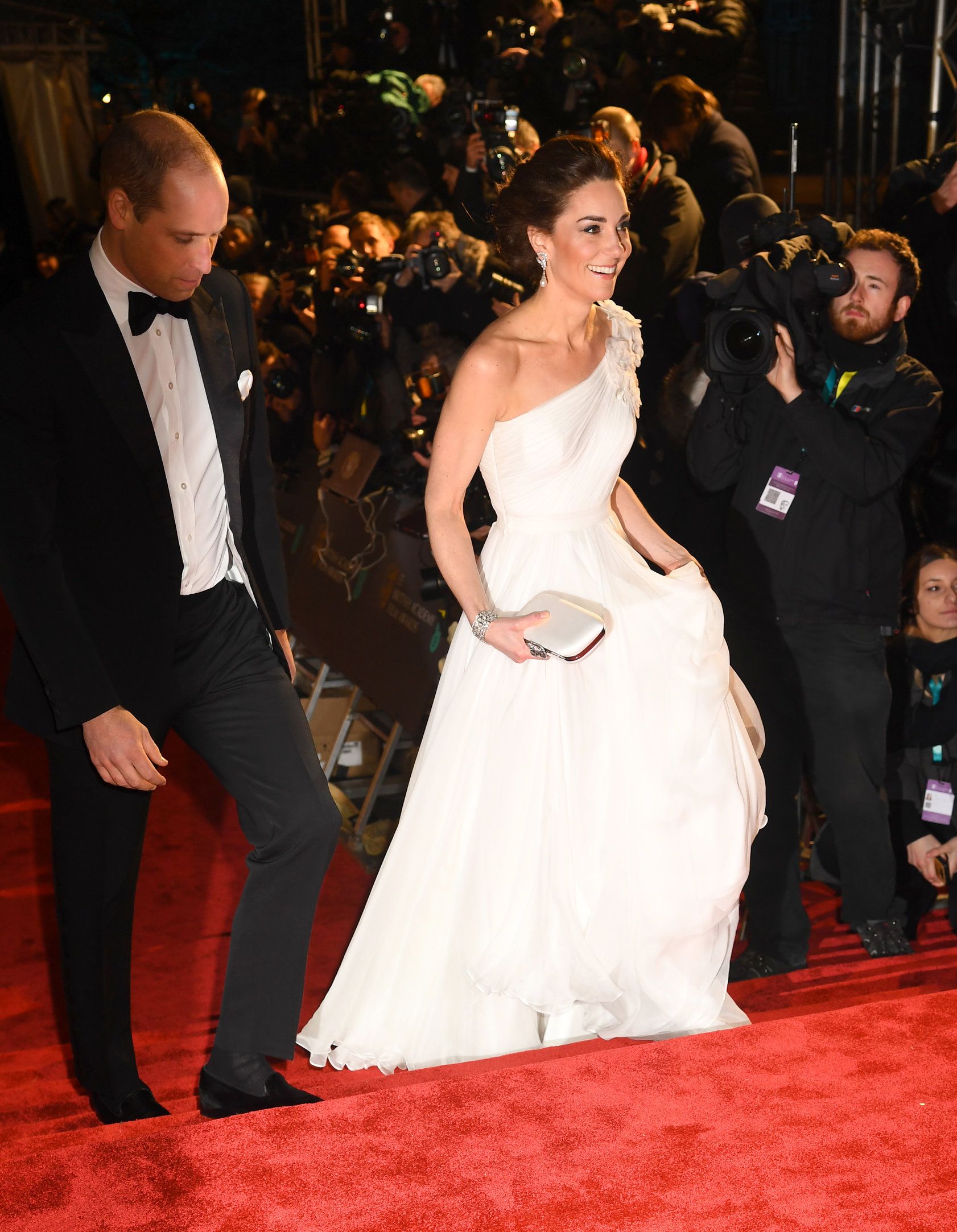 The Duke And Duchess Of Cambridge Attend The BAFTAs 2019