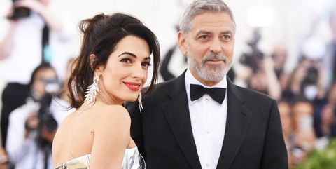 Met gala 2018 red carpet pictures - George and Amal Clooney