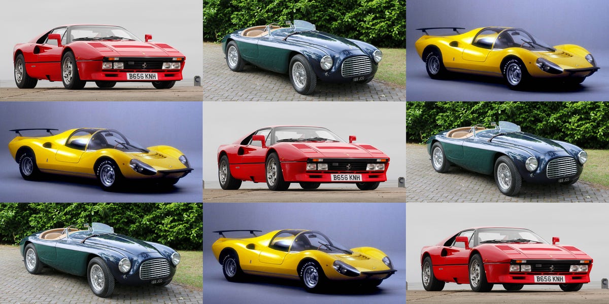 popular ferrari models