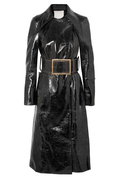 How to wear a patent trench coat – Best leather trench coats to buy ...