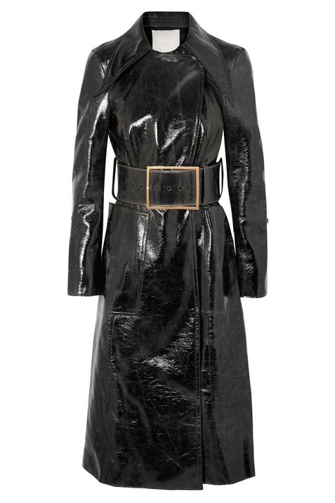 How to wear a patent trench coat – Best leather trench coats to buy ...