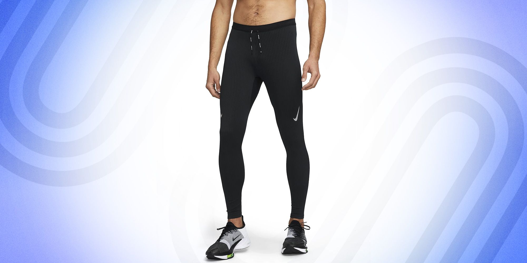 Sillictor Compression Tights for Men Running Leggings High Wicking Base Layer Sports Leggings Breathable Durable Quick Dry Thermal Mens Running Tights 
