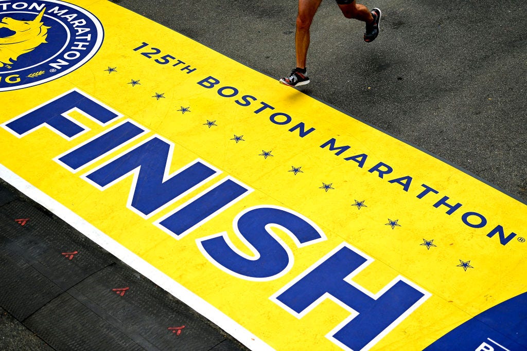 The History of the Boston Marathon Finish Line