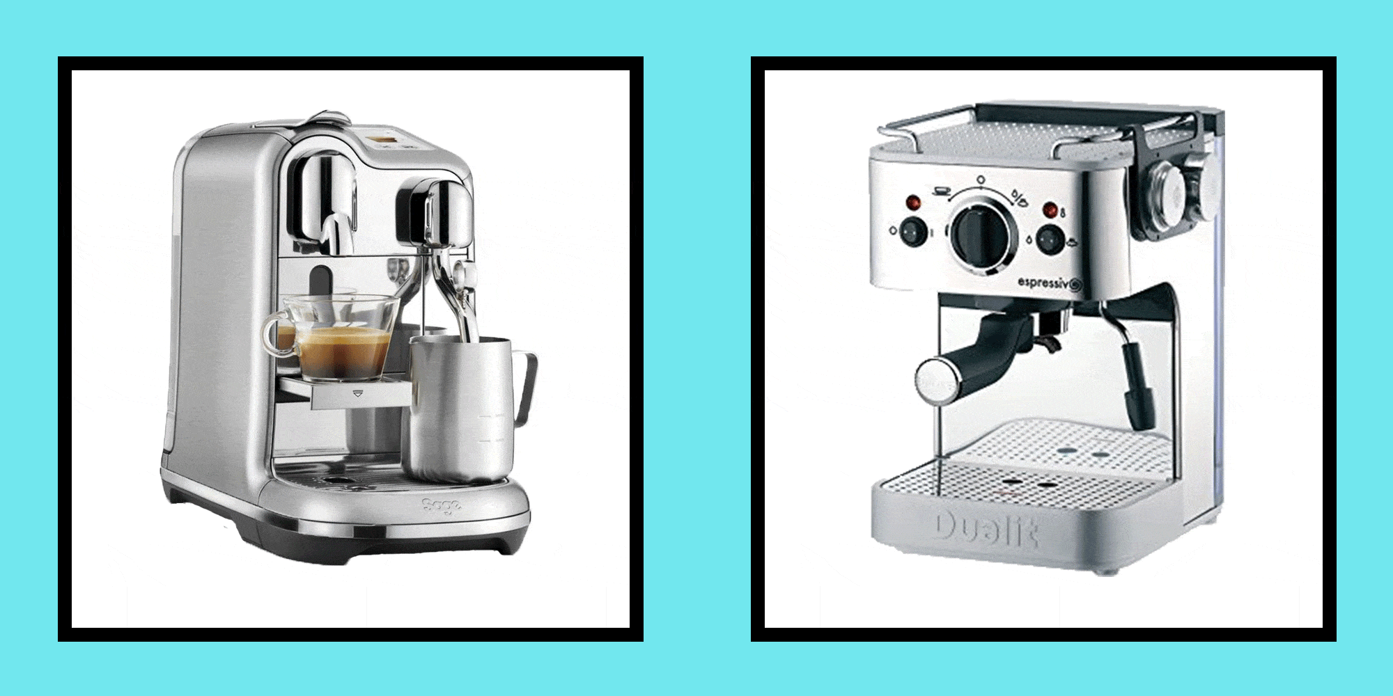 coffee machine with milk frother