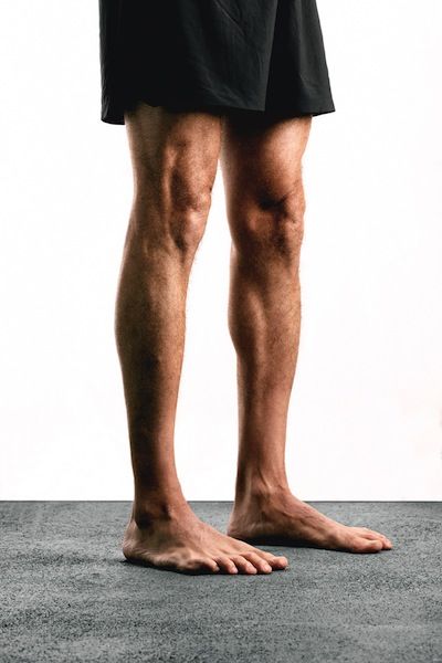 A Runner's Skinny Legs