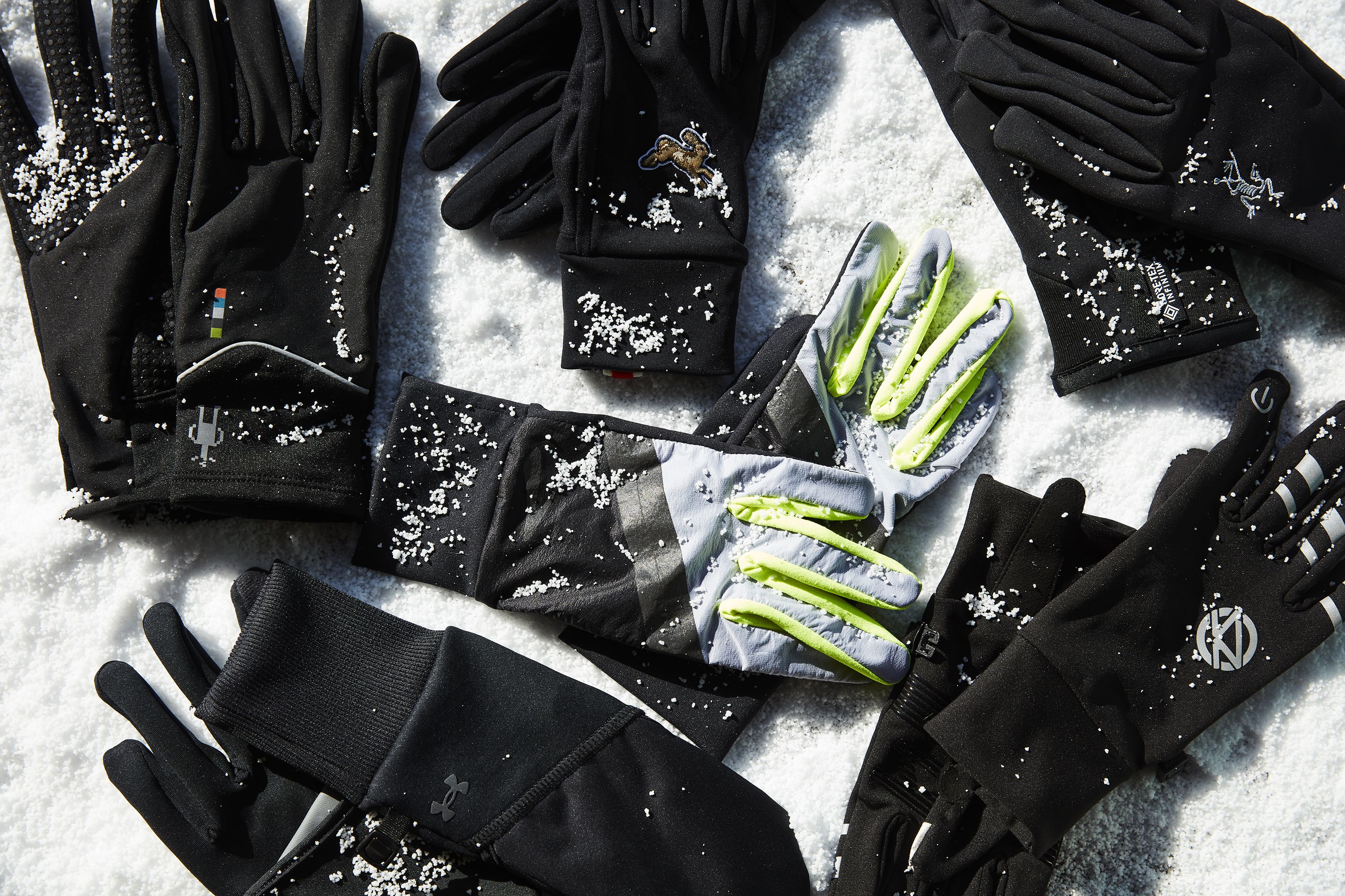 rebel sport running gloves