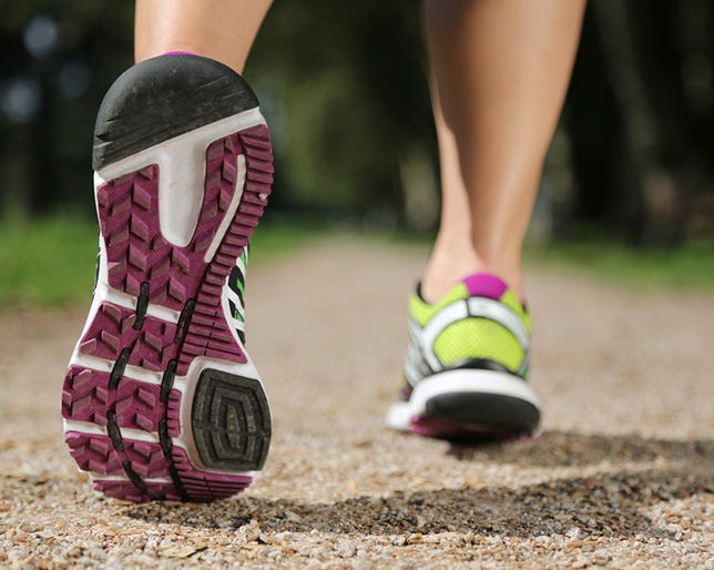 running in shoes too small