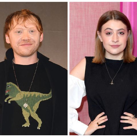 rupert grint rare interview marriage to georgia groome