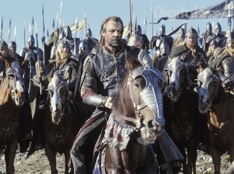 Russell Crowe
Aragon
El señor de los anillos