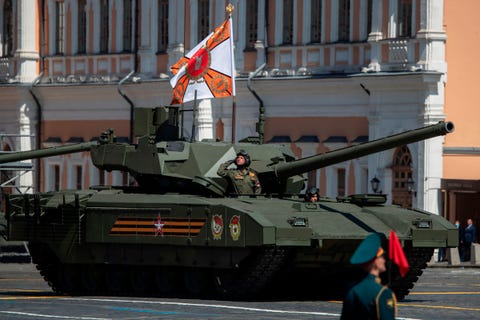 RUSSIA-HISTORY-WWII-POLITICS-ARMY-HEALTH-VIRUS russia armata tank