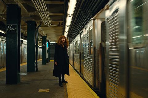 natasha lyonne as nadia vulvokov in episode 201 of russian doll