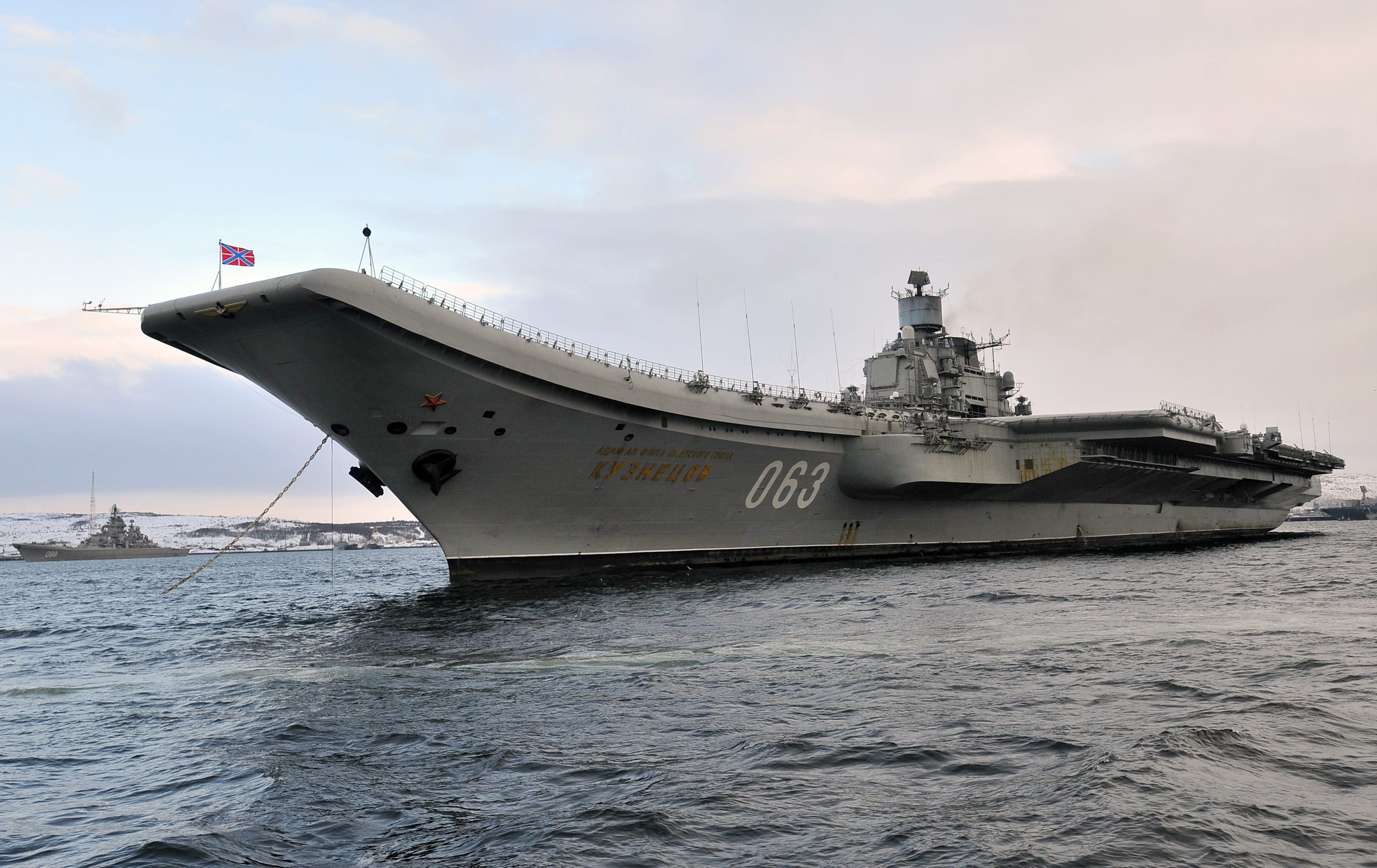 Russia's Cursed Carrier Is Coming Back to Sea. Maybe.