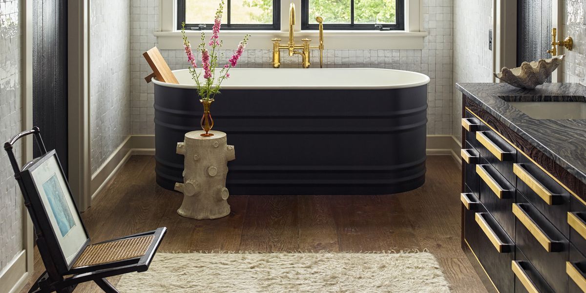 20 Ideas For Rustic Bathroom Decor, Rustic Bathtub Ideas