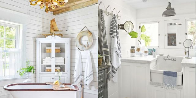 30 Timeless Rustic Bathroom Ideas, Rustic Country Shower Curtains Clearance