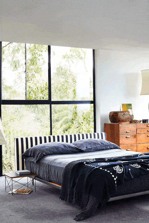 rustic modern bedroom