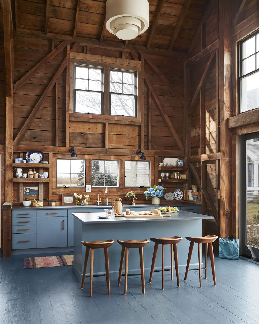 rustic play kitchen