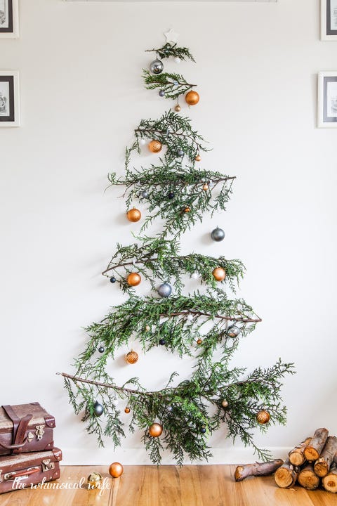 rustic christmas decorations tree