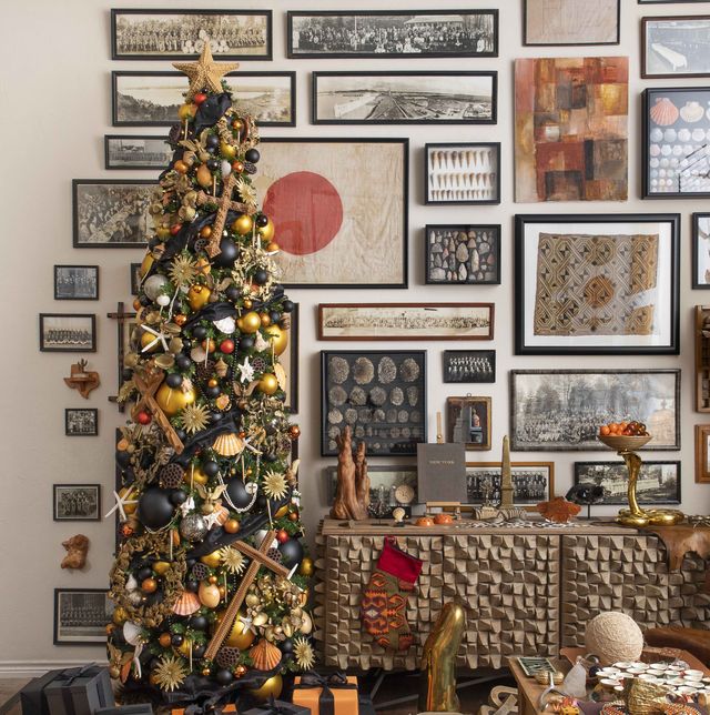35 Best Rustic Christmas Trees Country Decorations - Rustic Themed Room Decor