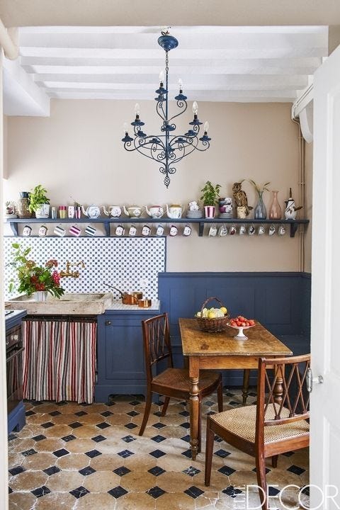 rustic country kitchens