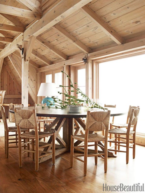 rustic dining room