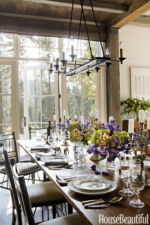 15 Rustic Dining Room Ideas Best, Farmhouse Dining Room Table Decor Ideas